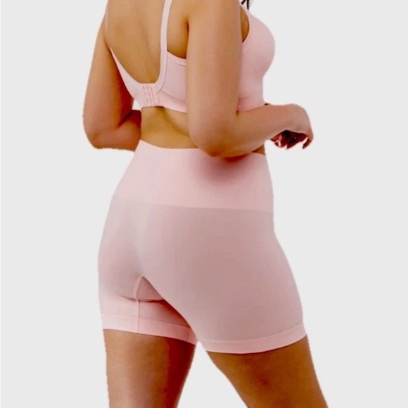 Underoutfit DUAL FUNCTION THIGH PROTECTORS Underwear 5” Boy Short PINK Sz S - Picture 2 of 5